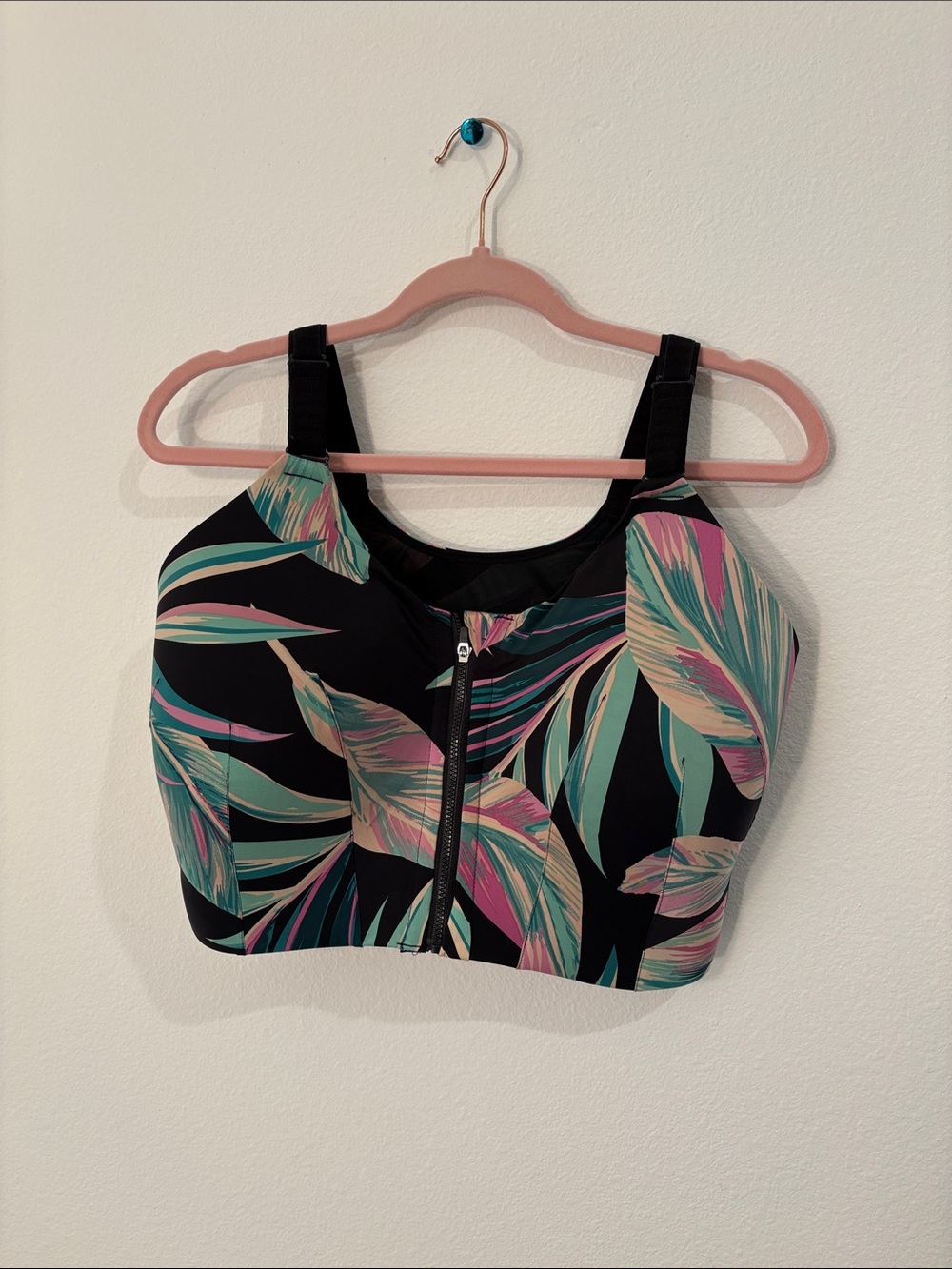 Torrid Active Wire Free Hi- Impact Zip Front Sports Bra